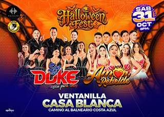 Imagen de Halloween Fest: Son del Duke y Amor Rebelde